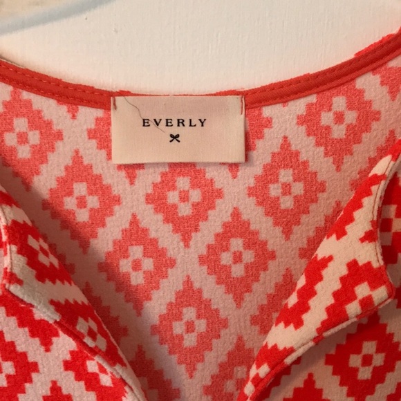 Orange Everly Shift Dress - Picture 4 of 4